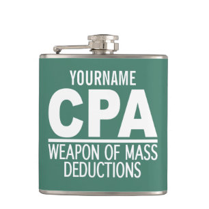 CPA aangepaste kleur- en monogram-kolf Heupfles
