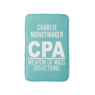 CPA aangepaste naam en kleurbadmatten Badmat