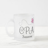 CPA Accountant Personalized Mug Gift for her Matglas Koffiemok (Links)