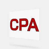 Cpa Acryl Bord (Hoek)