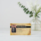 CPA | Belastingaccountant Professional Visitekaartje (Staand voorkant)