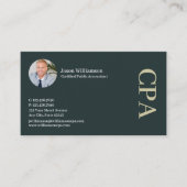 CPA | Belastingaccountant Professional Visitekaartje (Voorkant)
