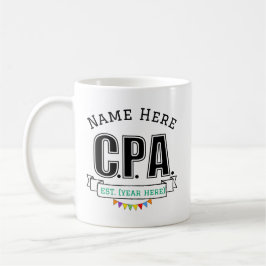 CPA-cadeau gepersonaliseerd met naam Koffiemok