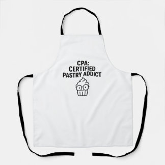 CPA Certified Pastry Addict - Funny Accounting Pun Schort