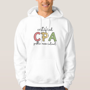 CPA Certified Public Accountant Giften Hoodie