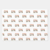 CPA Certified Public Accountant Leopard Print Inpakpapier Vel (Voorkant)