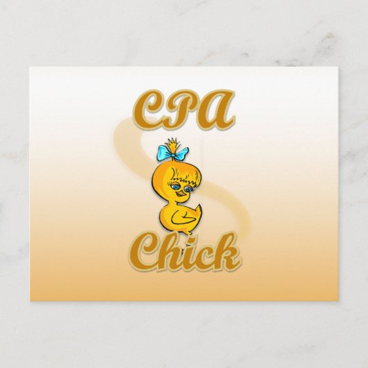 CPA Chick Briefkaart (Voorkant)