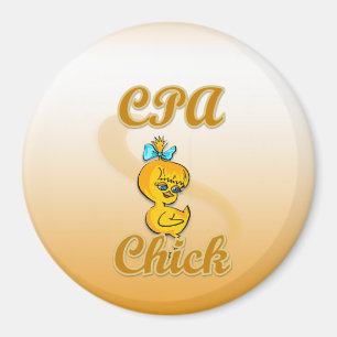 CPA Chick Magneet