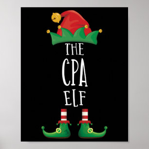 CPA Elf Shirt Grappig Familie Matching Groep Chris Poster