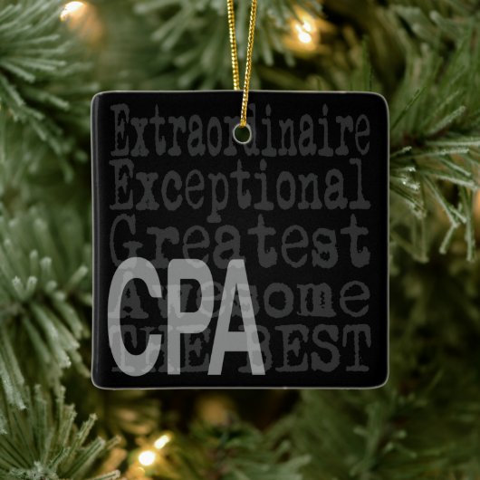 CPA Extraordinaire Keramisch Ornament (Boom)