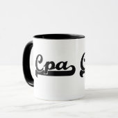 Cpa Klassiek Taakontwerp Mok (Voorkant links)