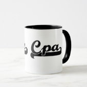 Cpa Klassiek Taakontwerp Mok (Voorkant rechts)
