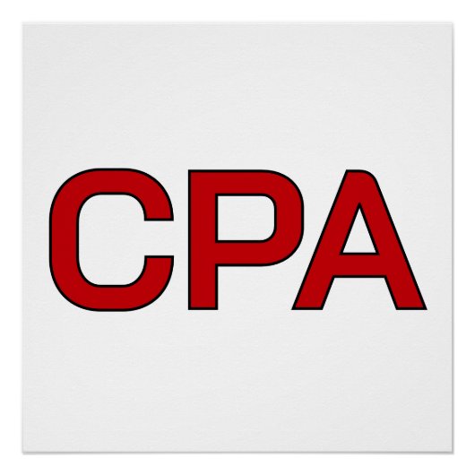 Cpa Perfect Poster (Voorkant)