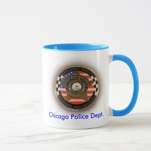 CPD Challenge Coin Mok (Rechts)