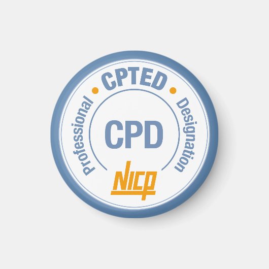CPD Logo Magnet Magneet (Voorkant)