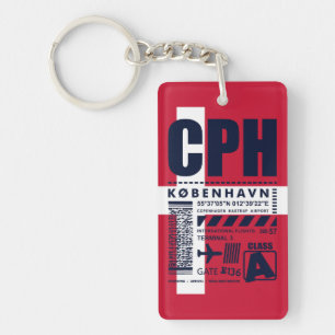 CPH Copenhagen Airport Sleutelhanger