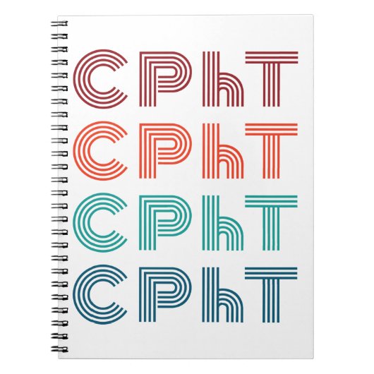 CPhT Certified Pharmacy Technicia Pharma Tech Notitieboek (Voorkant)