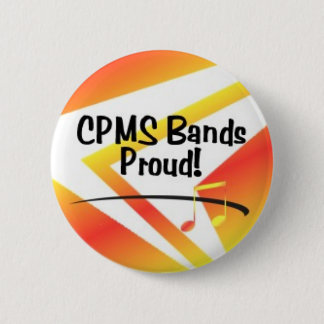 CPMS Bands Proud! Ronde Button 5,7 Cm