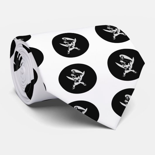 CPO-schedel Stropdas (Opgerold)