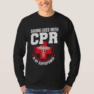 CPR Ademhalingsbarrière Pocket Mask CPR Manikin CP T-shirt