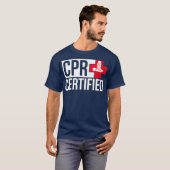 CPR Certified Shirt CPR Student Training  Gift (Voorkant volledig)