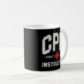 CPR EHBO AED Instructeur Koffiemok (Voorkant rechts)