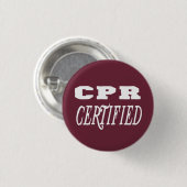 cpr-gecertificeerd cadeau ronde button 3,2 cm (Voorkant /achterkant)