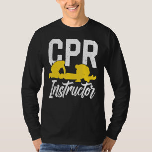 Cpr Instructor Coach Noodcursus Eerste Hulp Ca T-shirt