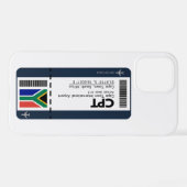 CPT Kaapstad instapkaart - Zuid-Afrika iPhone Hoesje (Achterkant horizontaal)