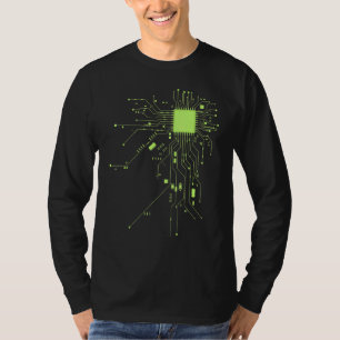 Cpu-technologie Nerd Computer Chip Computer Scient T-shirt