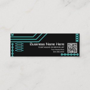 CPU v.3 met QR-code Mini Visitekaartje