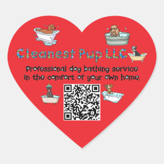 CPup-sticker Hart Sticker