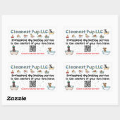 CPup-sticker Rechthoekige Sticker (Vel)