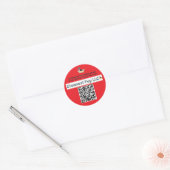 CPup-sticker Ronde Sticker (Envelop)