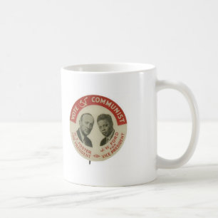 CPUSA Foster/Ford 1932 Presidentiële Mok Verkiezi