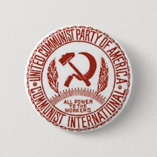 CPUSA Logo Button (Voorkant)