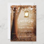 CR Code Rustic Country Wedding Save the Date (Voorkant)