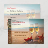 cr eten reizen RSVP kaartje (Voorkant / Achterkant)