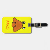 CR- Funny Duck Face Bagagelabel (Voorkant horizontaal)