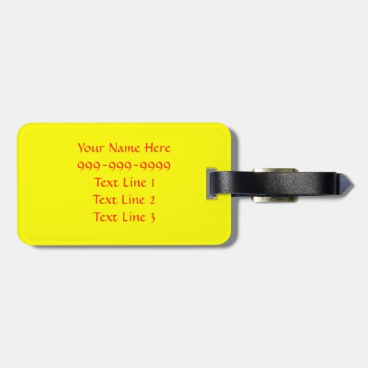 CR- Funny Duck Face Bagagelabel (Achterkant horizontaal)