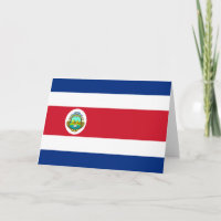 Cr van de Vlag van Costa Rica
