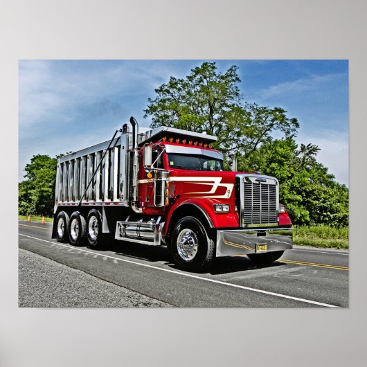 CRA Dump Truck Poster (Voorkant)