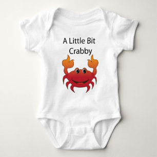 Crab "A Little Bit Crabby" Romper