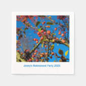 Crab Apples and Blue Sky Napkins Servet (Voorkant)