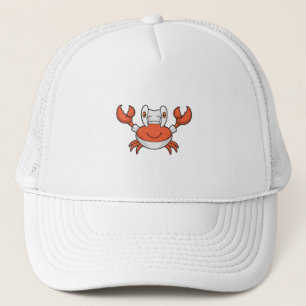 Crab as Cook with Cooking hat Trucker Pet