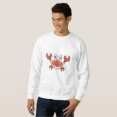 Crab as Cook with Cooking hat Trui (Voorkant volledig)