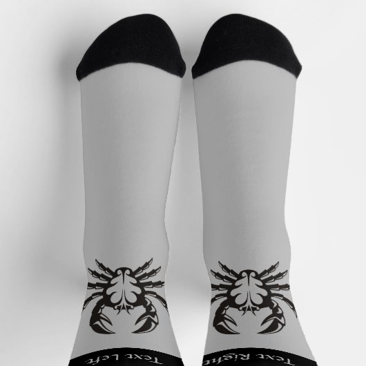 Crab Black Socks Sokken (Top)