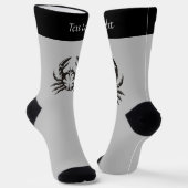 Crab Black Socks Sokken (Gebogen)