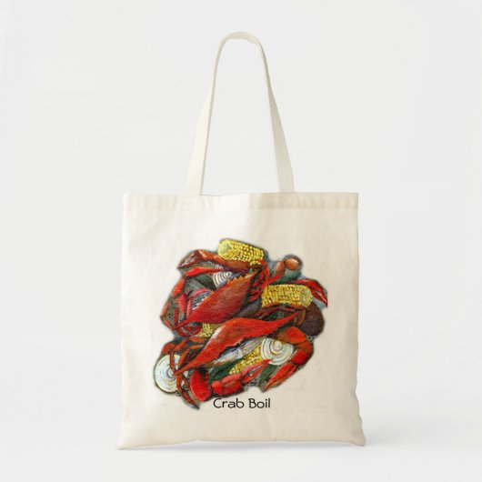 Crab Boil Bag Tote Bag (Voorkant)