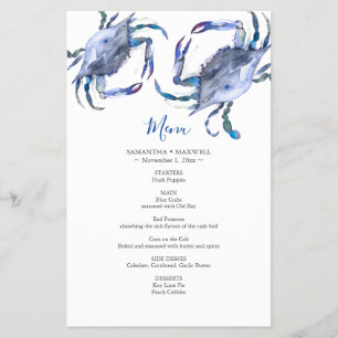 Crab Boil Budget Menu's Flyer